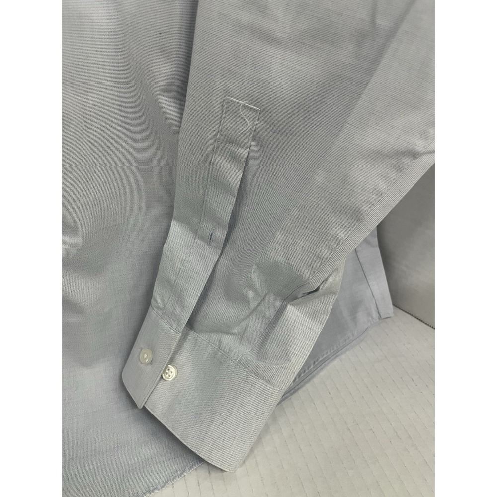 Calvin Klein Non-Iron Men's Slim Fit Dress Shirt – Tall Size - Picture 4 of 12